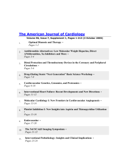 The American Journal of Cardiology