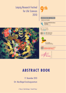 9 th  AbstrAct book