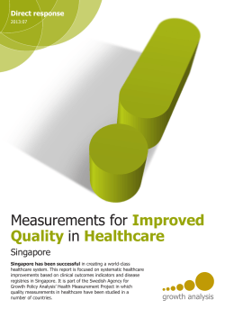 Measurements	for in Improved Quality