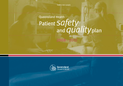 safety quality Patient and