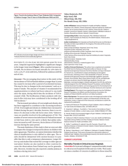 Valma Harjutsalo, PhD Reijo Sund, PhD Mikael Knip, MD, PhD