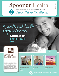 experience A natural birth Spooner