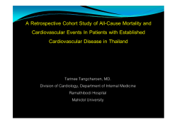 A Retrospective Cohort Study of All-Cause Mortality and