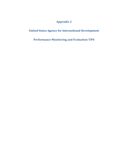 Appendix 2 United States Agency for International Development