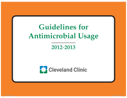 Guidelines for Antimicrobial Usage 2012 CVR(AMUG13).indd   1