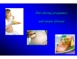 Diet during pregnancy Diet during pregnancy