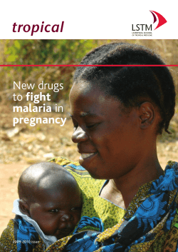 New drugs fight malaria pregnancy