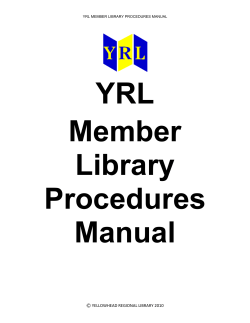 YRL Member Library