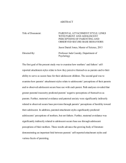 ABSTRACT Title of Document: