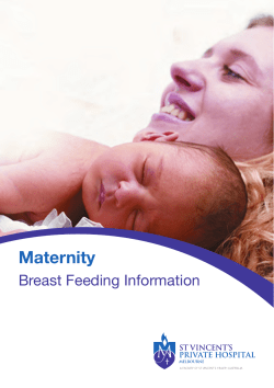 Maternity Breast Feeding Information