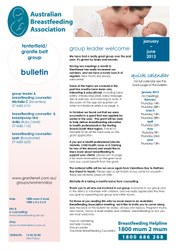 tenterfield / granite belt bulletin group leader welcome