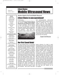 Mobile Ultrasound News A Best Choice is now operational! A Best Choice