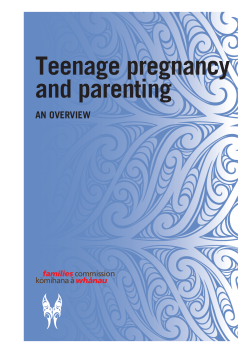 Teenage pregnancy and parenting an overview