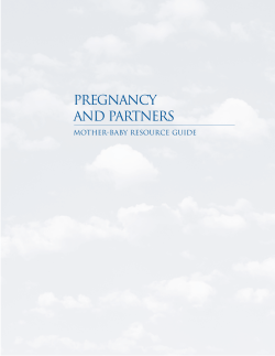 pregnancy and partners Mother-Baby Resource Guide