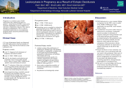 Leukocytosis in Pregnancy as a Result of Ectopic Deciduosis