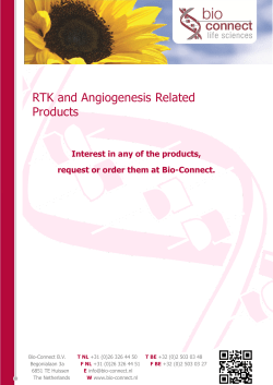 RTK and Angiogenesis Related Products Interest in any of the products,
