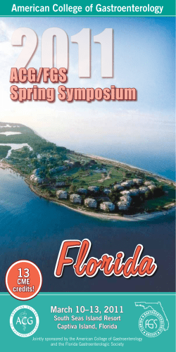 2011 Florida ACG/FGS Spring Symposium