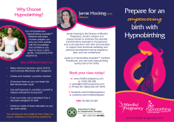 empowering Prepare for an  birth with
