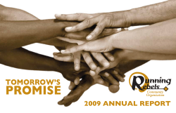 PROMISE TOMORROW’S 2009 ANNUAL REPORT