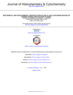 Journal of Histochemistry &amp; Cytochemistry