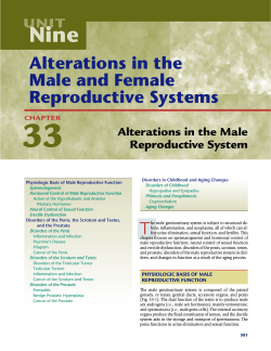 33 Nine Alterations in the Male and Female