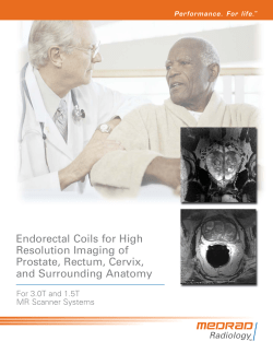 Endorectal Coils for High Resolution Imaging of Prostate, Rectum, Cervix, and Surrounding Anatomy