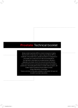 Prostate Technical booklet