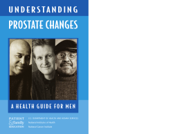 PROSTATE CHANGES &amp;
