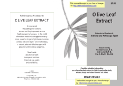 Olive Leaf Extract OLIVE LEAF EXTRACT $7.95