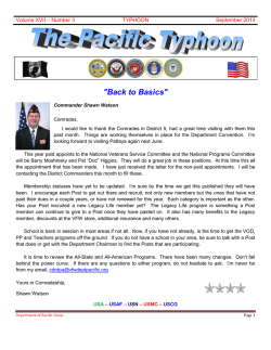 "Back to Basics" &ndash; Number 3 Volume XVII