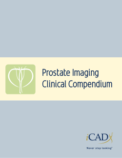 Prostate Imaging Clinical Compendium ®