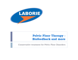 Pelvic Floor Therapy - Biofeedback and more