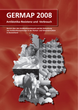 GERMAP 2008 Antibiotika-Resistenz und -Verbrauch