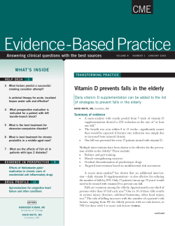 Evidence-Based Practice CME ▲