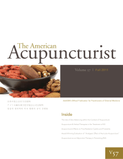 Acupuncturist  The American