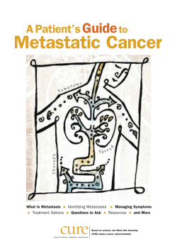 cure Metastatic Cancer  Guide
