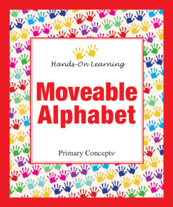 Moveable Alphabet Primary Concepts Hands-On Learning