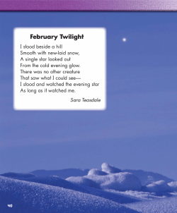 February Twilight
