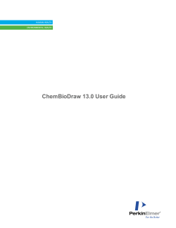 ChemBioDraw 13.0 User Guide