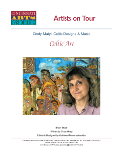 Celtic Art Artists on Tour Cindy Matyi, Celtic Designs &amp; Music S
