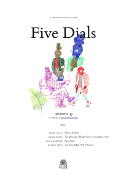 Five Dials Number  33 x @readwomen2014 Part 1
