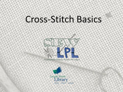 Cross-Stitch Basics