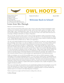 Welcome Back to School!
