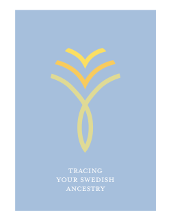 tracing your swedish ancestry