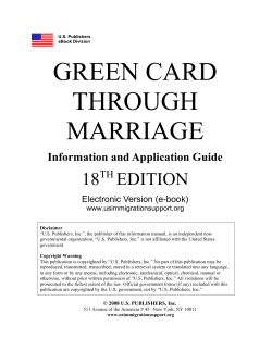 GREEN CARD THROUGH MARRIAGE 18