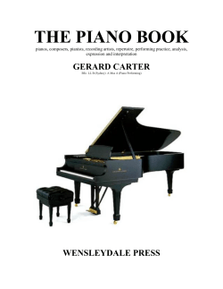 THE PIANO BOOK
