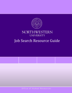 Job Search Resource Guide