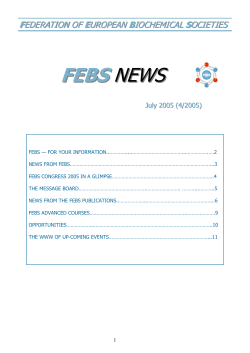 FEBS  NEWS F