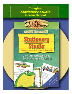 Stationery Studio  Imagine in Your School