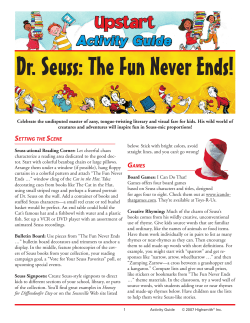 Dr. Seuss: The Fun Never Ends!